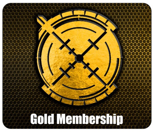 Gold Gun Range Membership Gun For Hire 500x430 - 1 Yr. Gold Membership as a Gift!