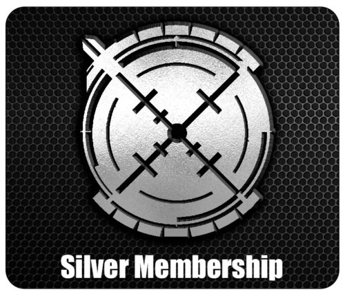 Silver Gun Range Membership Gun For Hire 500x430 - 1 Yr. Silver Membership New or Renewal