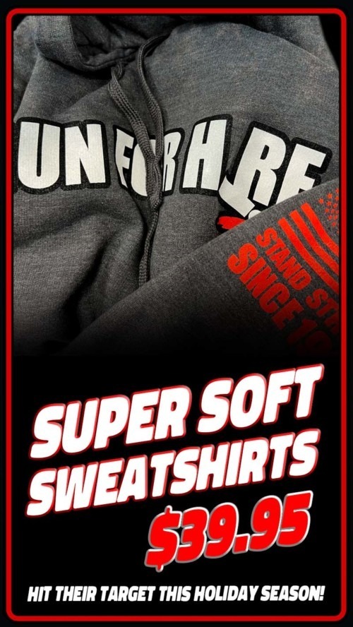 soft sweatshirt 500x888 - 2022 Gun For Hire Hoodie Sweatshirt