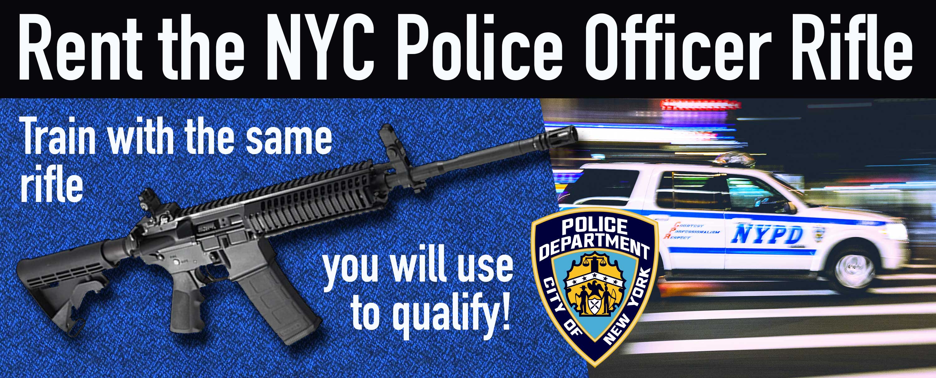 NYPD Rifle Qualification - NYPD Gun Rental