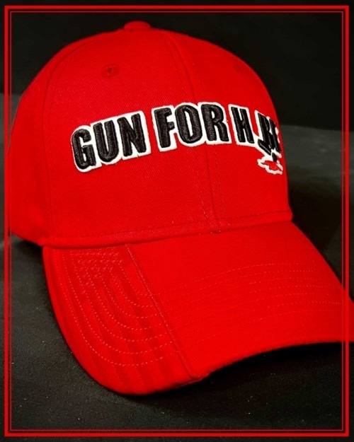 Gun For Hire Hat Red 500x625 - New GFH Caps!