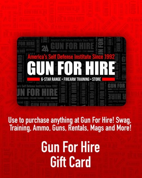 GFH Firearm Gift Card anything 500x625 - Gun For Hire Gift Card. Select Amount