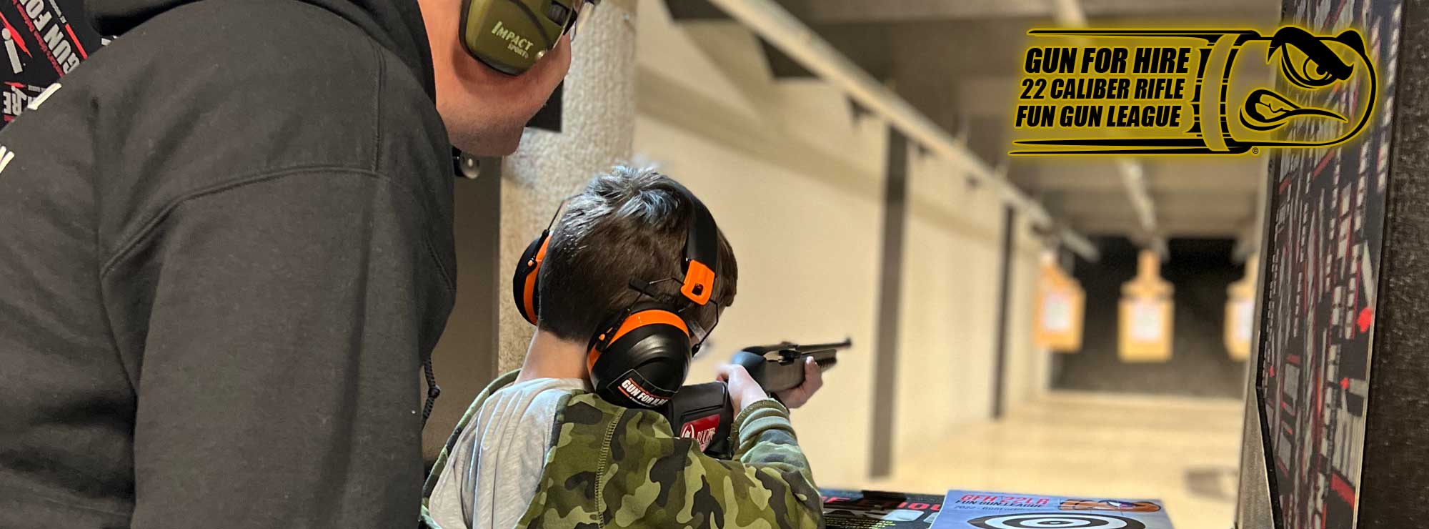 22 fun gun leage boy shooting - Gun For Hire 22lr league
