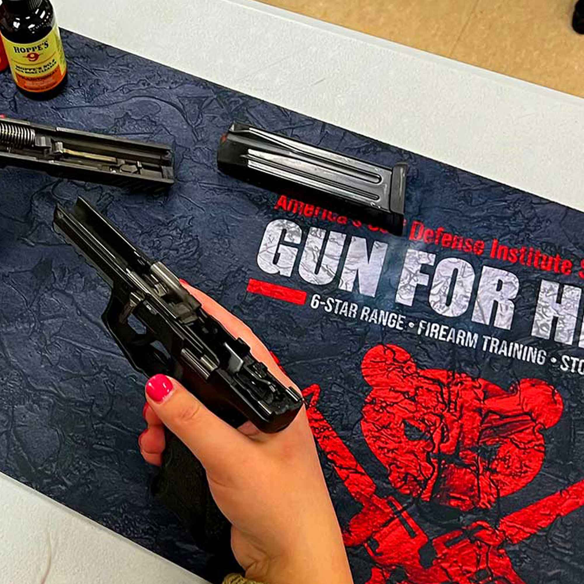 Gun Cleaning Mat Gun For Hire - gun-shop