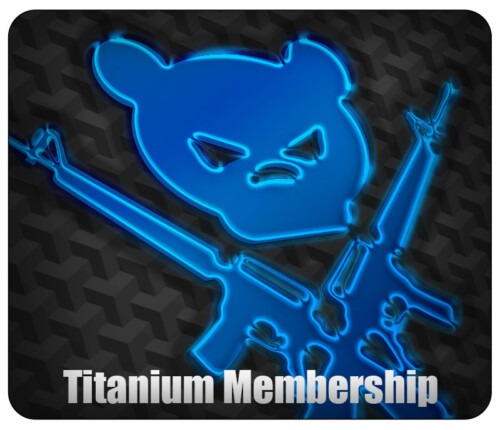 Titanium Gun Range Membership Gun For Hire 500x430 - 1 Yr. Titanium Membership as a Gift