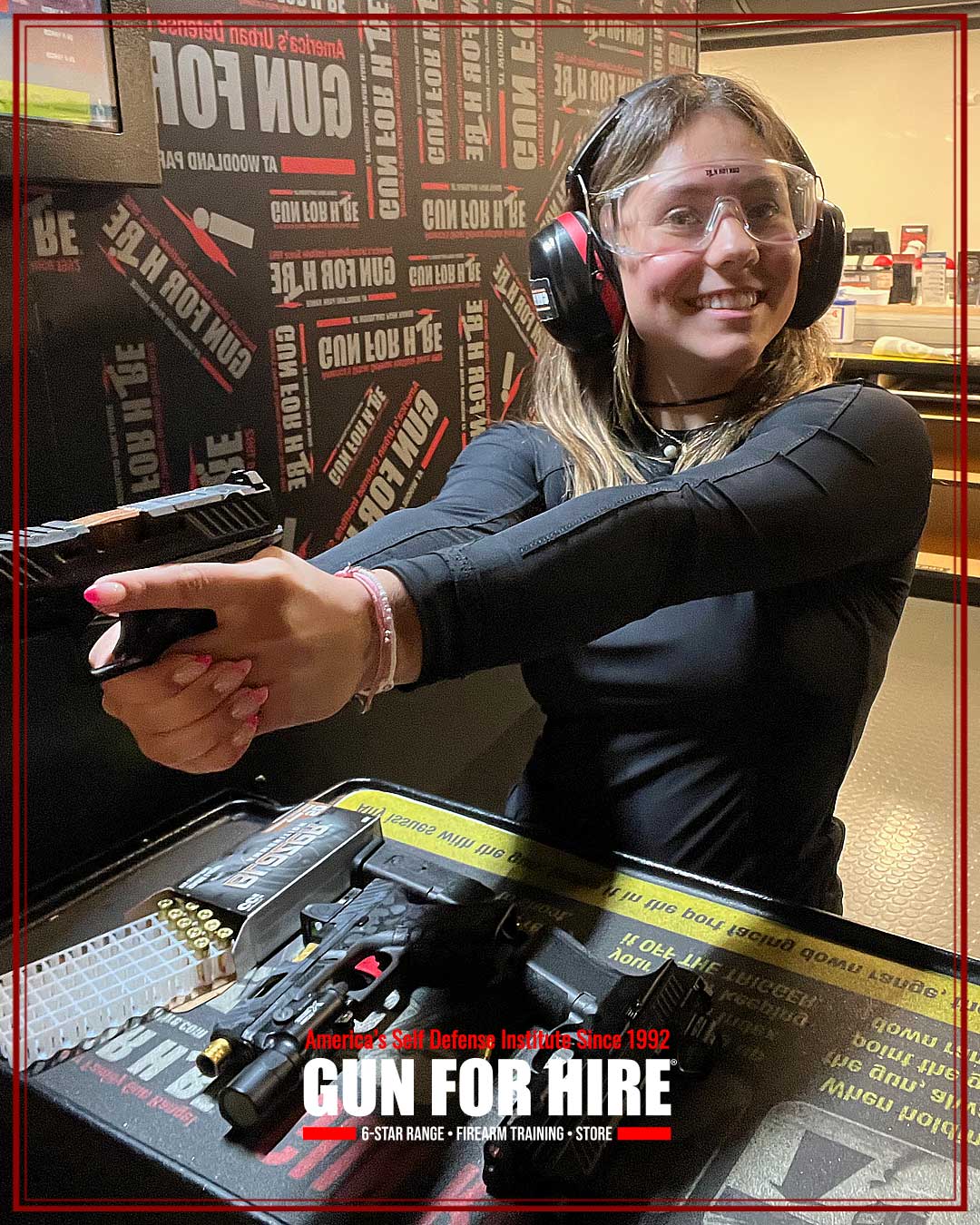 Basic Pistol course at gun for hire - Pistol Courses