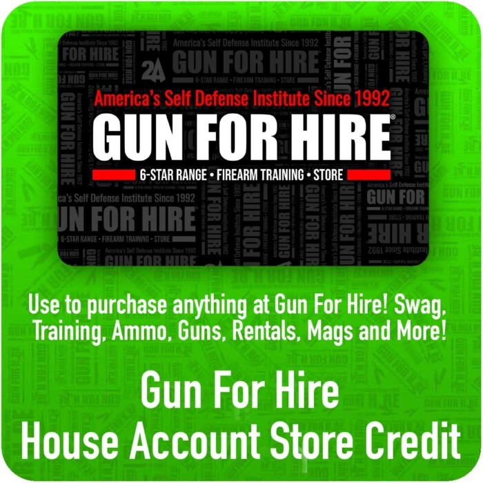 Gun Store House Credit 700x700 - Gun For Hire Store Credit