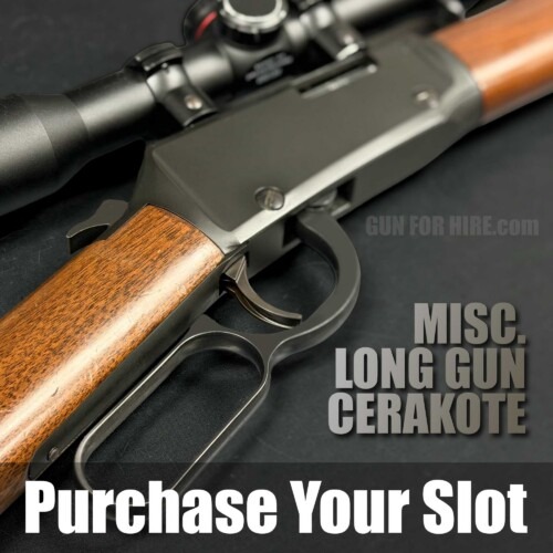 Miscellaneous long gun Cerakote service in New Jersey by Gun For Hire – professional in-house firearm coating for rifles and shotguns.