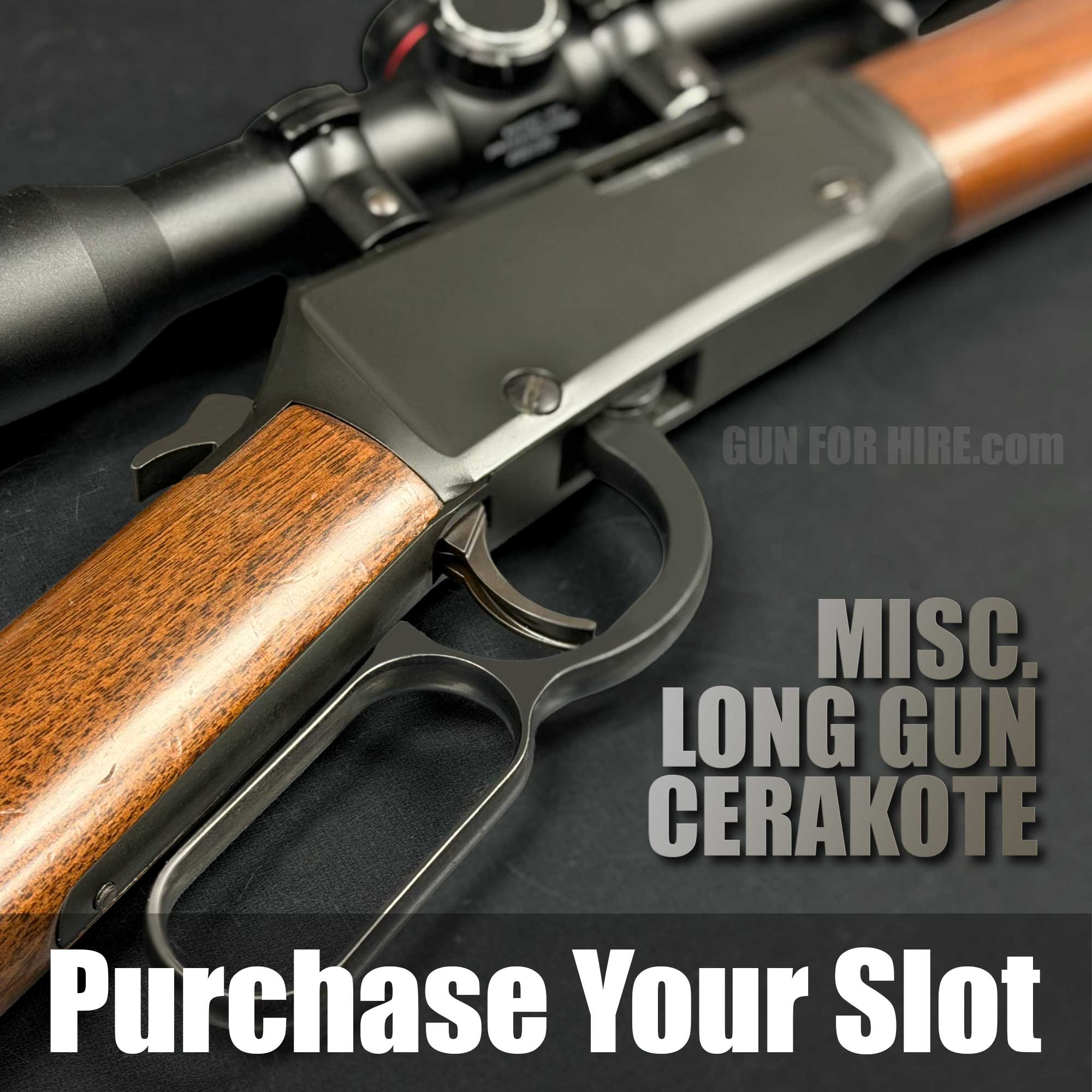 Miscellaneous long gun Cerakote service in New Jersey by Gun For Hire – professional in-house firearm coating for rifles and shotguns.