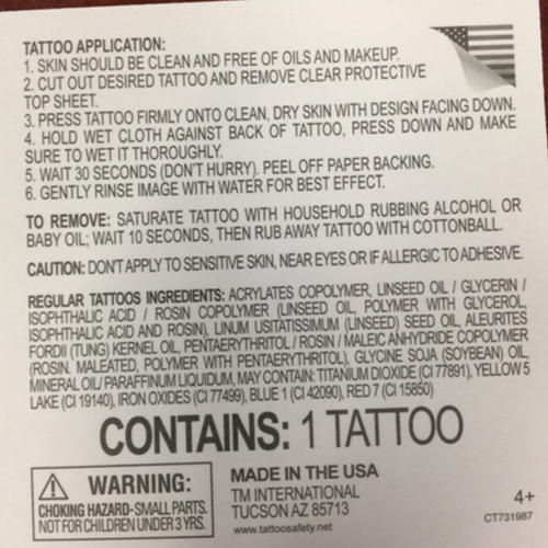 Gun Tattoos 5 - Temporary Tattoos! GFH Bear Design