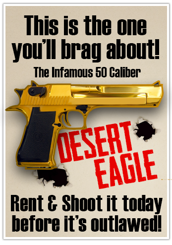 Gun Rental1 - Gun Rental #0095 Magnum Research Desert Eagle 44mag