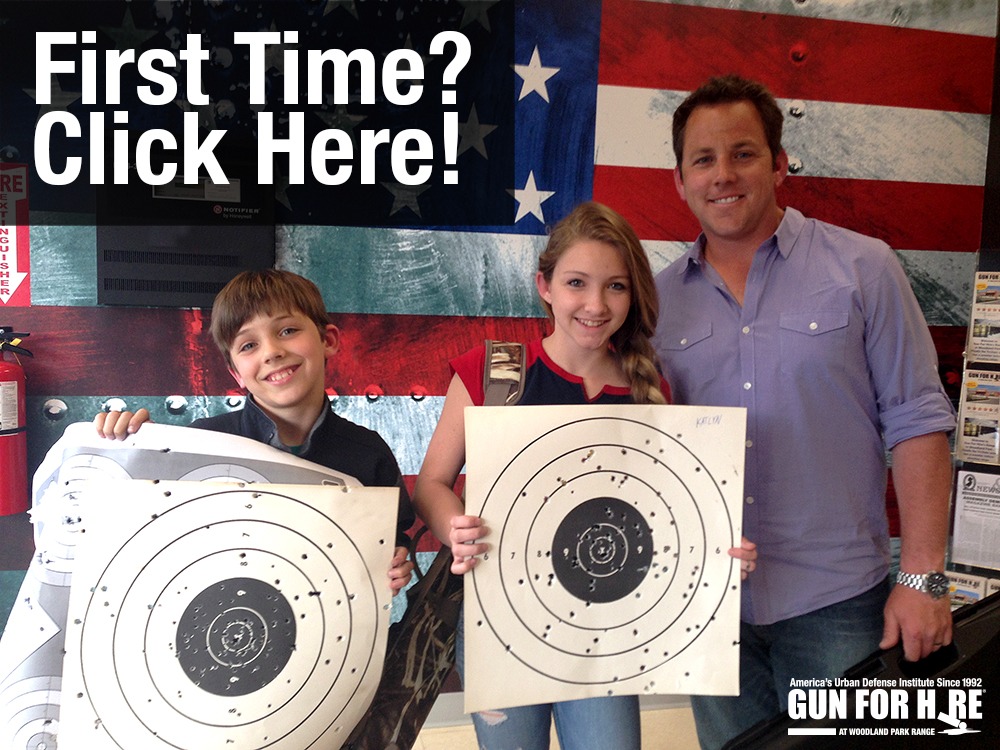 Family Shooting at Gun For Hire's NJ Range Best Gun Range NYC and NJ
