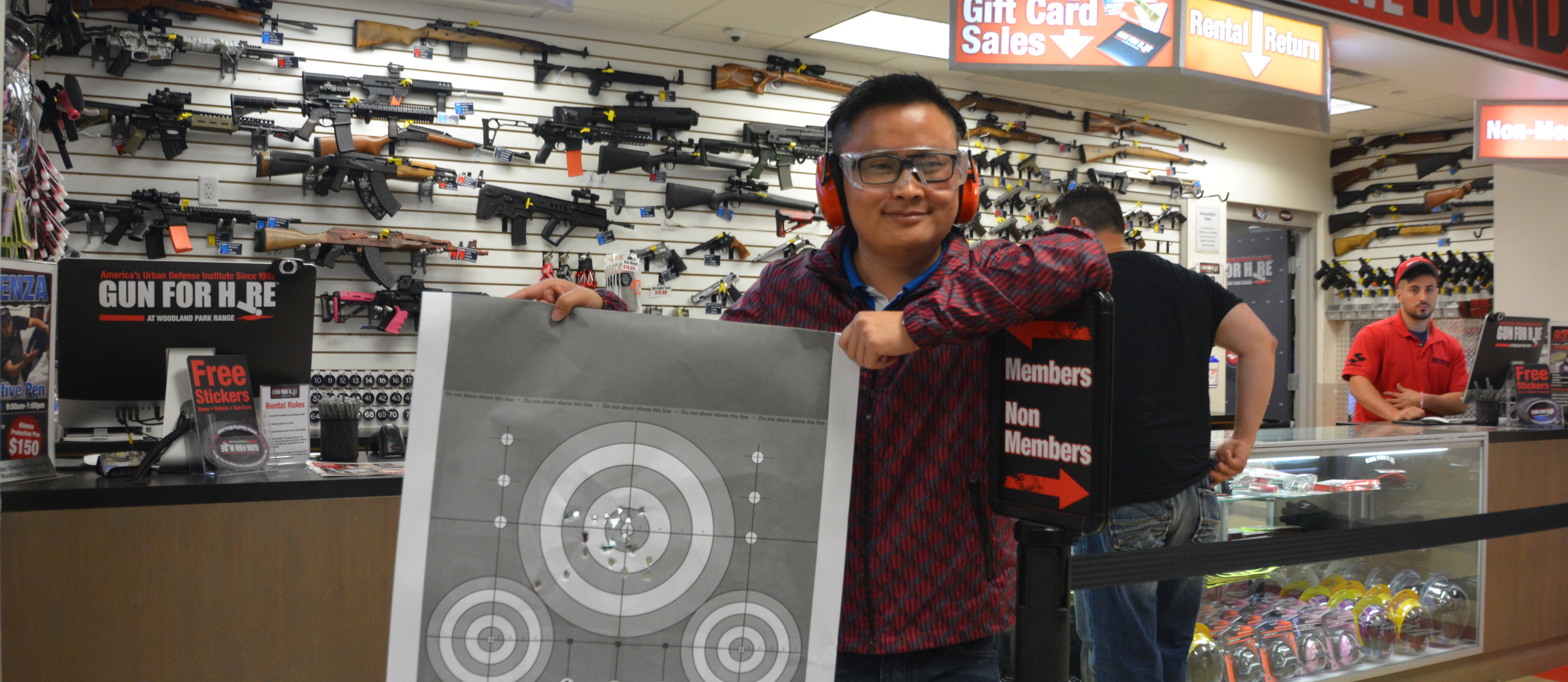 Chinese shooting 3 - Gun For Hire welcomes the United Kingdom community to the gun range
