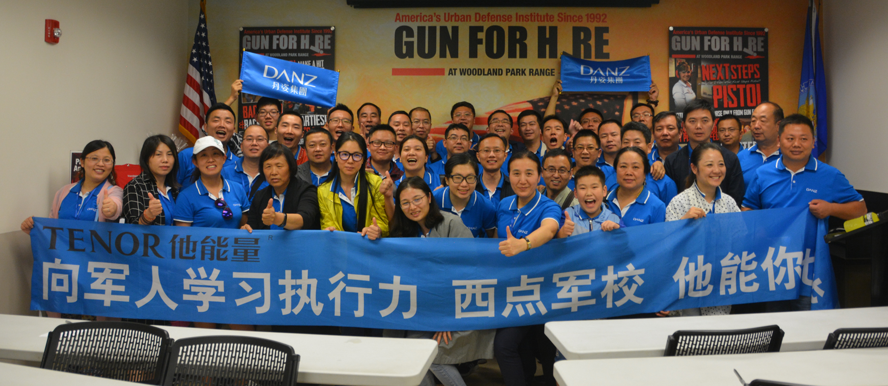 Chinese shooting party 1 - Gun For Hire welcomes the United Kingdom community to the gun range