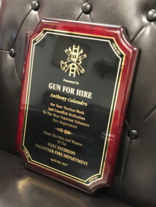 Gun For Hire west Patterson fire department