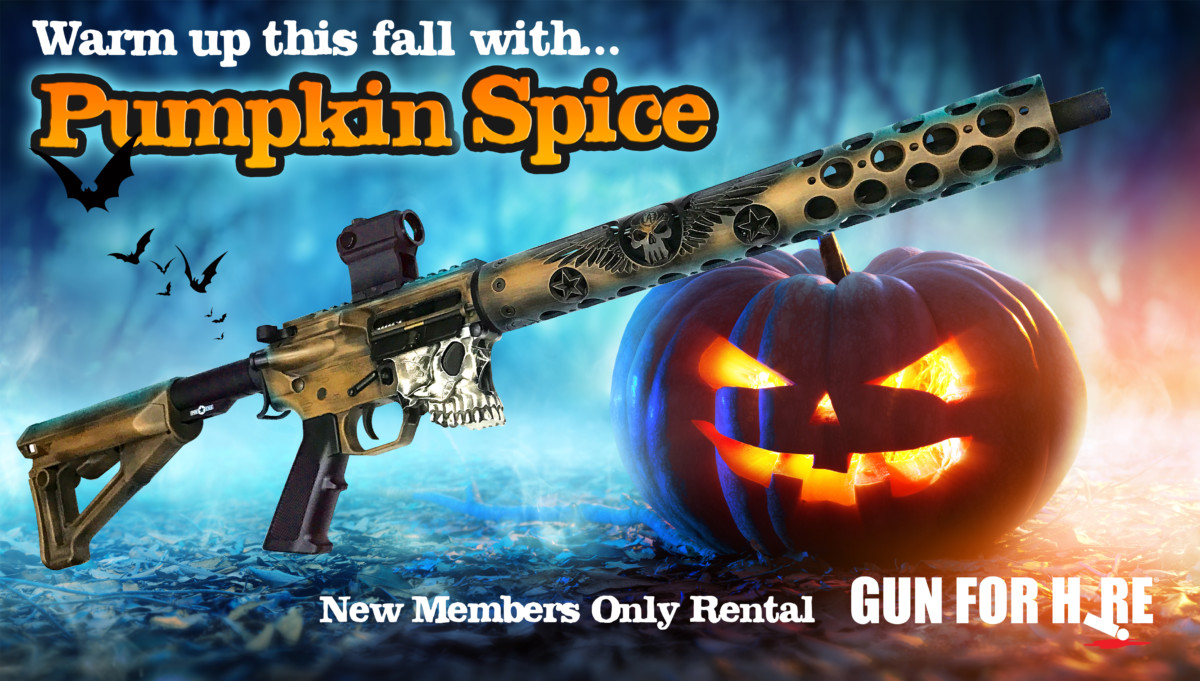Pumpkin Spice is the Rental of the Month! - Best Gun Range NYC and NJ ...