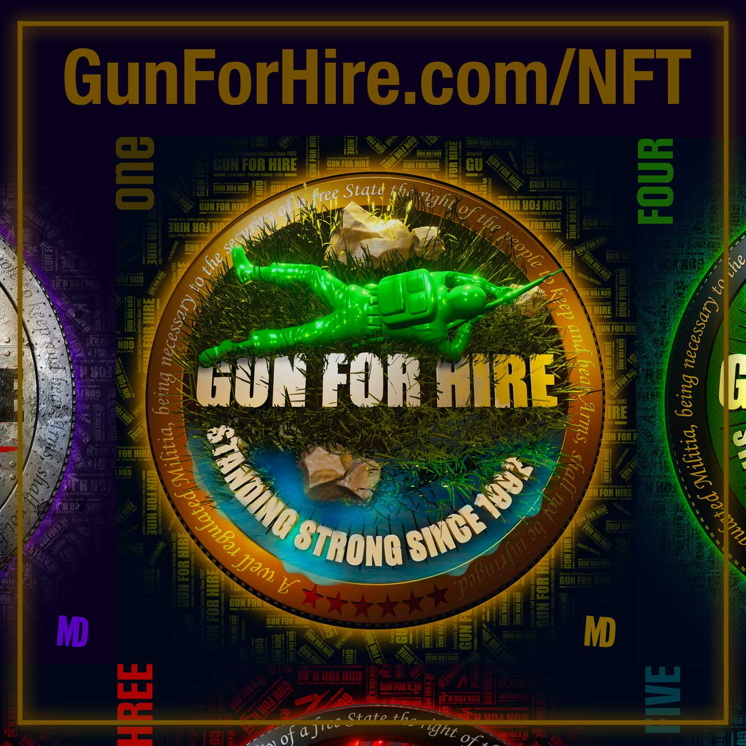 Gun For Hire NFT 1 - Gun For Hire
