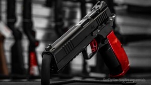 Handgun firearm rentals near NYC and NJ at Gun For Hire shooting range
